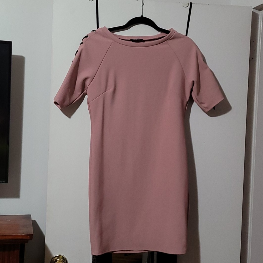 Fashion Nova laced sleeve mini dress